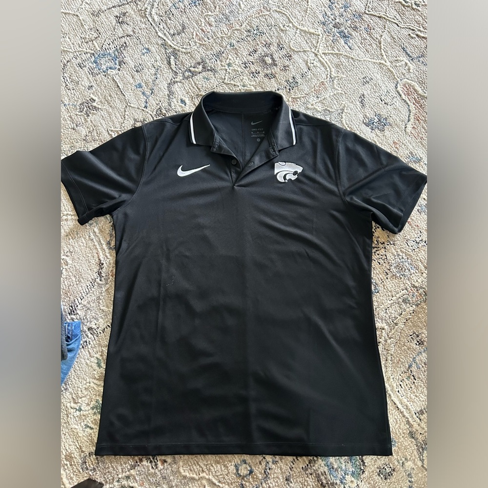 Men’s Kstate Embroidered Nike Golf Shirt